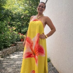 Vestido Maxi  Floral Solar